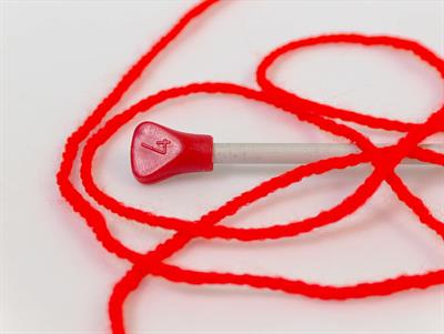 Lot of 4 x 100gr Skeins Ice Yarns SUPER BABY Hand Knitting Yarn Red