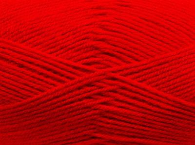 4x100gr. SUPER BABY Bebe Akrilik Kırmızı Kışlık, Bebe, 100% Akrilik