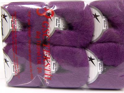 Lot of 6 Skeins Ice Yarns SUPERKID MOHAIR (31% Superwash Extrafine Merino Wool) Yarn Purple