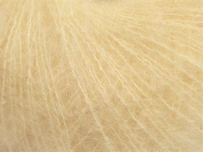 Lot of 6 Skeins Ice Yarns SUPERKID MOHAIR (31% Superwash Extrafine Merino Wool) Yarn Dark Cream