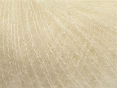 Lot of 6 Skeins Ice Yarns SUPERKID MOHAIR (31% Superwash Extrafine Merino Wool) Yarn Cream