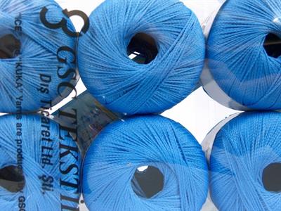 6x50gr. SWIM Mavi  Yazlık İplikler