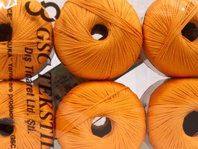 Lot of 6 Skeins Ice Yarns SWIM Hand Knitting Yarn Gold