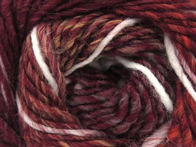 4x100gr. SYMPHONY Premium Akrilik Beyaz, Krem, Gri, Bordo, Bakır Kışlık, Batik Desenli, Worsted, 100% Akrilik , Akrilik