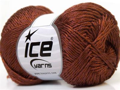 4x100gr. TENA Pamuk Kahverengi Yazlık İplikler, Pamuk