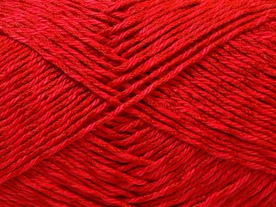 4x100gr. TENA Pamuk Kırmızı Yazlık İplikler, Pamuk