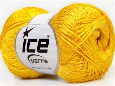 4x100gr. TENA Pamuk Sarı Yazlık İplikler, Pamuk