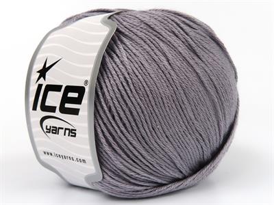 Lot of 4 x 100gr Skeins Ice Yarns TENCEL Hand Knitting Yarn Grey