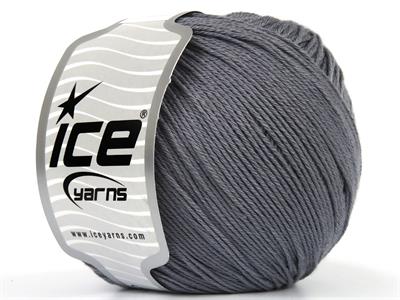 Lot of 4 x 100gr Skeins Ice Yarns TENCEL Hand Knitting Yarn Grey