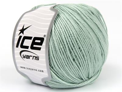 Lot of 4 x 100gr Skeins Ice Yarns TENCEL Hand Knitting Yarn Mint Green