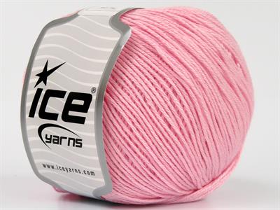 Lot of 4 x 100gr Skeins Ice Yarns TENCEL Hand Knitting Yarn Pink