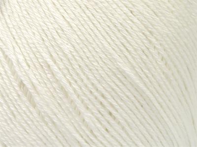 Lot of 4 x 100gr Skeins Ice Yarns TENCEL Hand Knitting Yarn White