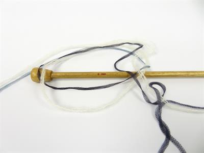 Lot of 8 Skeins Ice Yarns TOUCAN (5% Wool) Yarn Cream Turquoise Grey Shades