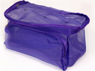 Transparent Yarn Skein Bag Purple