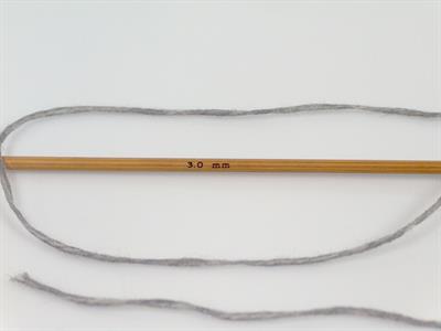 8x50gr. TUBE COTTON FINE Pamuk Gri Melanj Yazlık İplikler, Pamuk