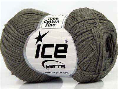 8x50gr. TUBE COTTON FINE Pamuk Açık Haki Yazlık İplikler, Pamuk