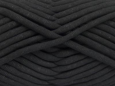250 gr ICE YARNS TUBE COTTON JUMBO (40% Cotton) Hand Knitting Yarn Black