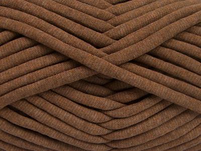1x250gr. TUBE COTTON JUMBO Pamuk Kahverengi Yazlık İplikler, Pamuk, Çok Kalın