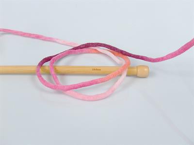 1x250gr. TUBE COTTON JUMBO COLOR Pamuk Turuncu, Maron, Pembe tonları Yazlık İplikler, Pamuk, Çok Kalın, Batik Desenli