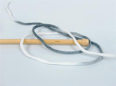 1x250gr. TUBE COTTON JUMBO COLOR Pamuk Beyaz, Gri Tonları Yazlık İplikler, Pamuk, Çok Kalın, Batik Desenli