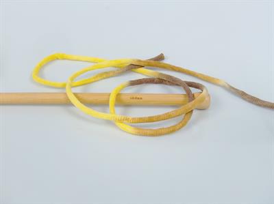 1x250gr. TUBE COTTON JUMBO COLOR Pamuk Sarı Tonları Yazlık İplikler, Pamuk, Çok Kalın, Batik Desenli