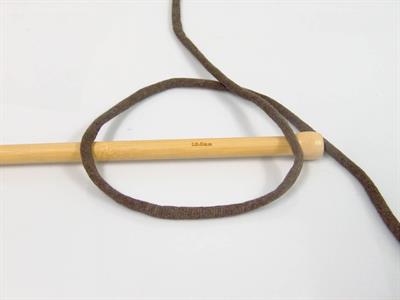1x250gr. TUBE COTTON JUMBO Pamuk Koyu Kahverengi Yazlık İplikler, Pamuk, Çok Kalın