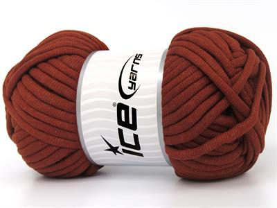 1x250gr. TUBE COTTON JUMBO Pamuk Koyu Bakır Yazlık İplikler, Pamuk, Çok Kalın