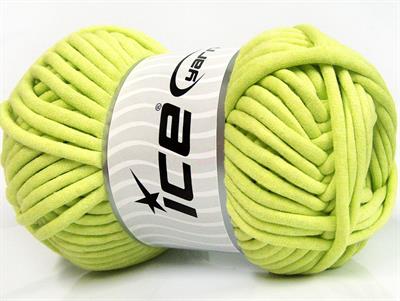 1x250gr. TUBE COTTON JUMBO Pamuk Açık Yeşil Yazlık İplikler, Pamuk, Çok Kalın
