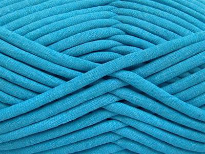 250 gr ICE YARNS TUBE COTTON JUMBO (40% Cotton) Hand Knitting Yarn Turquoise