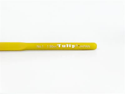 Tulip Crochet Hook with Soft Grip . #1 - 1.90 mm