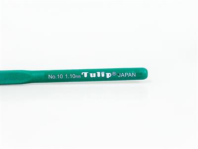 Tulip Crochet Hook with Soft Grip . #10 - 1.10 mm