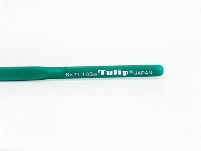 Tulip Crochet Hook with Soft Grip . #11 - 1.05 mm