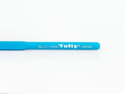 Tulip Crochet Hook with Soft Grip . #12 - 1.00 mm