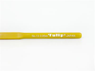 Tulip Crochet Hook with Soft Grip . #13 - 0.95 mm