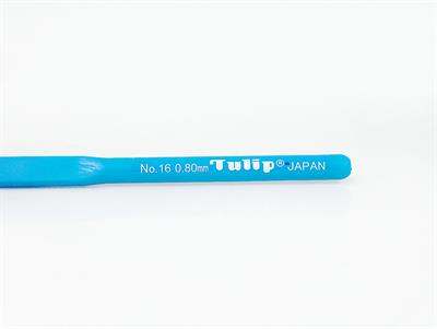 Tulip Crochet Hook with Soft Grip . #16 - 0.80 mm