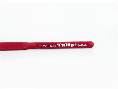 Tulip Crochet Hook with Soft Grip . #22 - 0.50 mm