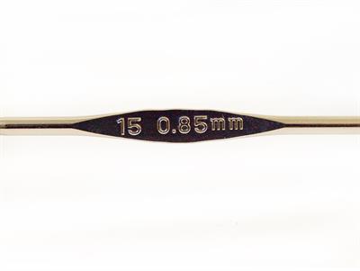 Tulip Metal Crochet Hook . #15 - 0.85 mm