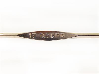 Tulip Metal Crochet Hook . #17 - 0.75 mm