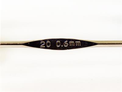 Tulip Metal Crochet Hook . #20 - 0.60 mm