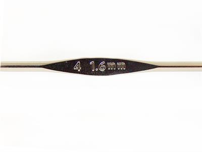 Tulip Metal Crochet Hook . #4 - 1.60 mm