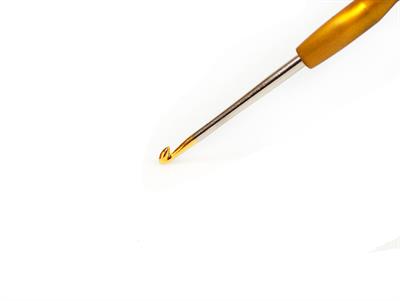 Tulip Plastic Handle Crochet Hook . #0 - 2.10 mm