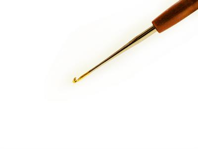 Tulip Plastic Handle Crochet Hook . #10 - 1.10 mm