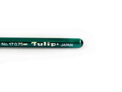 Tulip Plastic Handle Crochet Hook . #17 - 0.75 mm