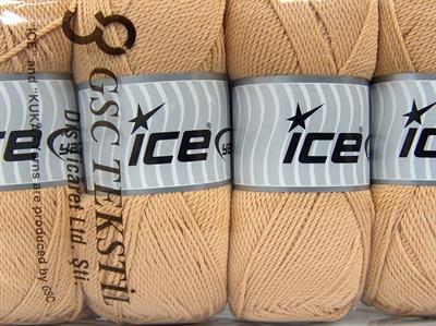 4x100gr. TWISTER DK Akrilik Koyu Krem Kışlık, Düz iplikler, 100% Akrilik