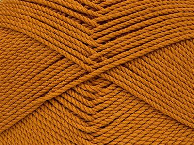 4x100gr. TWISTER DK Akrilik Altın Kışlık, Düz iplikler, 100% Akrilik
