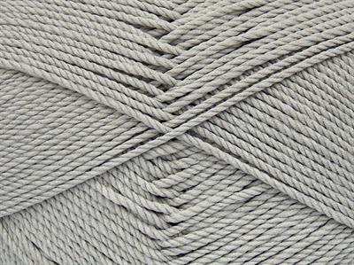 4x100gr. TWISTER DK Akrilik Açık Gri Kışlık, Düz iplikler, 100% Akrilik