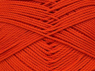 4x100gr. TWISTER DK Akrilik Turuncu Kışlık, Düz iplikler, 100% Akrilik
