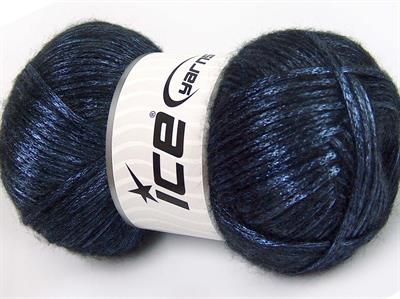 Lot of 4 x 100gr Skeins Ice Yarns UNIVERSE (19% Wool) Yarn Dark Blue Black