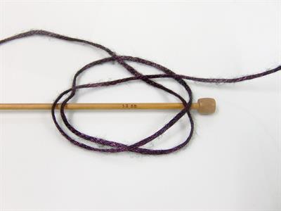 Lot of 4 x 100gr Skeins Ice Yarns UNIVERSE (19% Wool) Yarn Purple Black