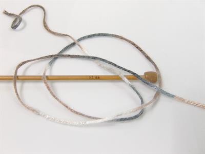 Lot of 4 x 100gr Skeins Ice Yarns UNIVERSE (19% Wool) Yarn Grey Shades Camel Brown Black